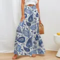 S / Bas / Imprimé Paisley bleu et blanc (13)