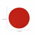 Round / Diameter 12.5cm / Red