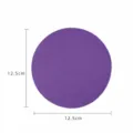 Round / Diameter 12.5cm / Purple