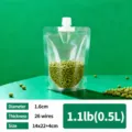 500g Gerader Auslauf (16mm Auslauf)