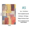 A5 (96 Sheets / 100gsm) / Retro Time - Coffee