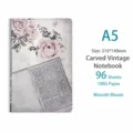 A5 (96 Feuilles / 100gsm) / Temps Rétro - Rose