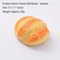 Sesame Flower Bun
