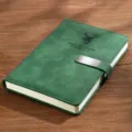 Hertenkop Magnetische Gesp Stijl / B5 (200 Pagina's) / Edelsteengroen