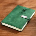 Hertenkop Magnetische Gesp Stijl / A5 (360 Pagina's) / Edelsteengroen