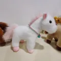 Glockenpony / Weiß / 23*25cm