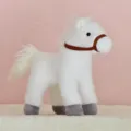 Zügelpony / Weiß / 23*25cm