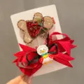 Estilo Hombre de Jengibre & Pato con Lazo / 2 Piezas/Paquete