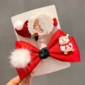 Stile Babbo Natale & Anatra con Fiocco / Set da 2