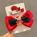Stile Cappello di Natale & Anatra con Fiocco / Set da 2