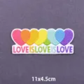 Rainbow Heart Text (PE6352CT)