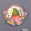 Frog Mushroom Night Scene (PE9637CT)
