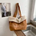 Suede Solid Color / Brown