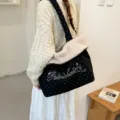 Polka Dot Print / Black