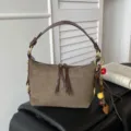 Faux Suede Stijl (Met Bedel) / Groen