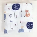 115*115cm / Weißer Fuchswald-Druck