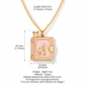 Collar Abribles Libro Rosa Postre