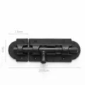 Large Door Bolt Latch (7074) / Black (7074)