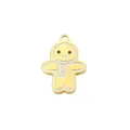 White Line Gingerbread Man