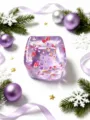 Weihnachtsstil (Nr. 4) / OPP-Beutel / Lila