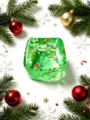 Weihnachtsstil (Nr. 4) / OPP-Beutel / Grün