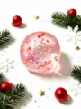 Weihnachtskugel-Stil (Nr. 4) / OPP-Beutel / Rosa