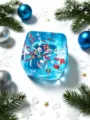 Weihnachtsstil (Nr. 11) / OPP-Beutel / Blau