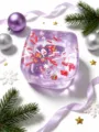 Weihnachtsstil (Nr. 11) / OPP-Beutel / Lila