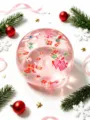 Weihnachtskugel-Stil (Nr. 1) / OPP-Beutel / Rosa