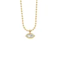 Marquise Pendant Bead Chain (X1400) / Gold