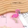 Kleine gekleurde flamingo (GZ-1331)