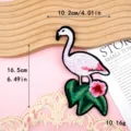 Flamingo met lotusblad - Stijl B (GZ-1323B)