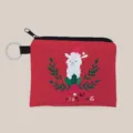 Rotes Weihnachts-Alpaka (lqb3275)