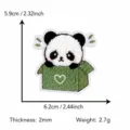Panda dans une boîte (05-03) / 1 Pièce/Pack