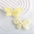 Accessorio Decorativo a Fiocco (E-88) / 2 Pezzi/Confezione / Giallo