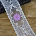 White Purple Floral Style (Model 5)