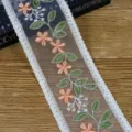 Pink Flower Green Leaf Vine Style (Model 8)