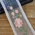 Pink Floral Green Leaf Wavy Style (Model 14)