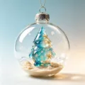 Style Elfe de Mer Bleu Vert (5) / 8cm Type Lumineux
