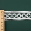 Pizzo Ricamato Idrosolubile(D11241) / Larghezza 2.5cm Lunghezza 91cm