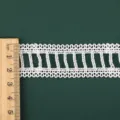 Pizzo Ricamato Idrosolubile(D30171) / Larghezza 2.5cm Lunghezza 91cm