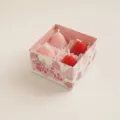 4 Pièces (Mélange Rouge et Rose)