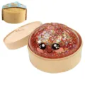 Cuit-vapeur 10cm Brioche 8.5cm / Rouge Arc-en-ciel Pailleté