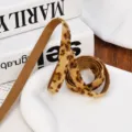Width approx 1cm / Light Coffee Leopard (880#)