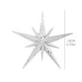 Style Étoile d'Explosion Argent