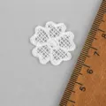 Style Fleur à Six Pétales (M-815) / Diamètre 2.3cm