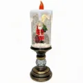 Santa with Bag (Water Candle - with Music)