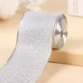 5cm Ασημί με Χρυσόσκονη