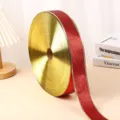 3.8cm 3.8cm Κόκκινο με Χρυσόσκονη