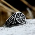 US Size 7 / Vegvisir Solid Style (BR8-898)